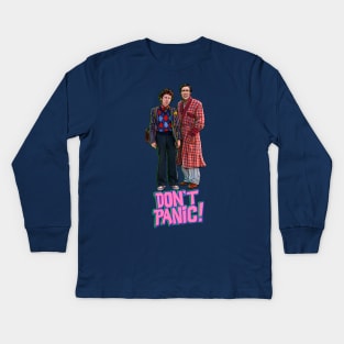 David & Simon Panic! Kids Long Sleeve T-Shirt